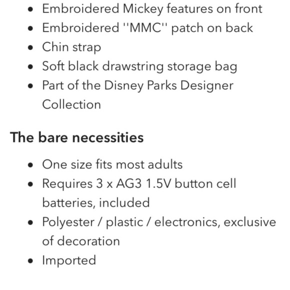 Mickey Mouse Light & Sound Ear Hat by Bret Iwan - Picture 7 of 13